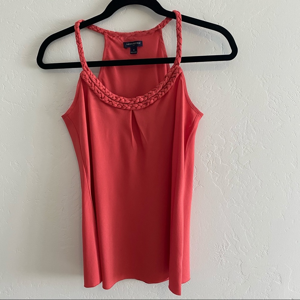 Banana Republic silk tank blouse